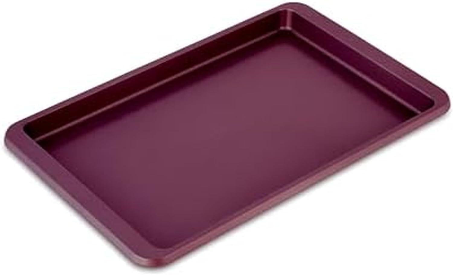 imageKitchenAid 10x15in Nonstick Aluminized Steel Baking Sheet Blue VelvetBeetroot