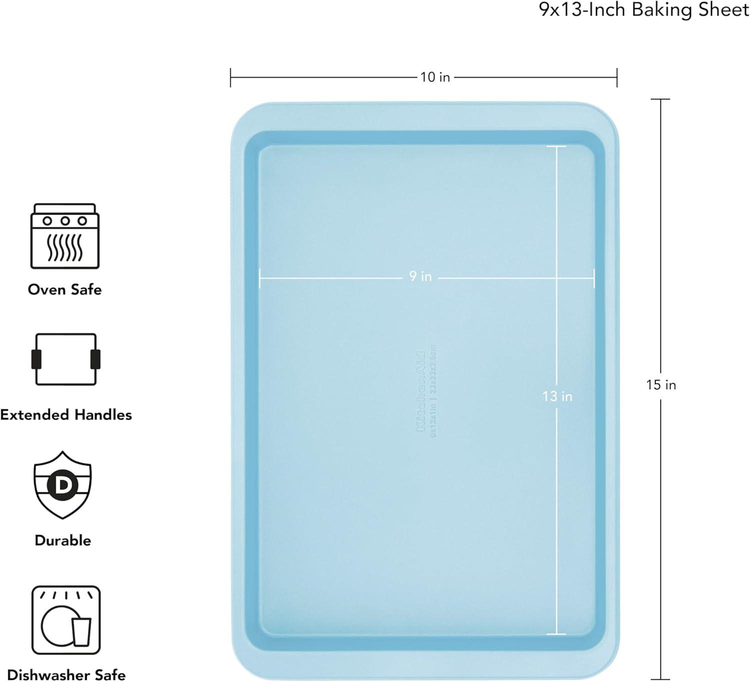 imageKitchenAid 10x15in Nonstick Aluminized Steel Baking Sheet Blue VelvetMineral Water