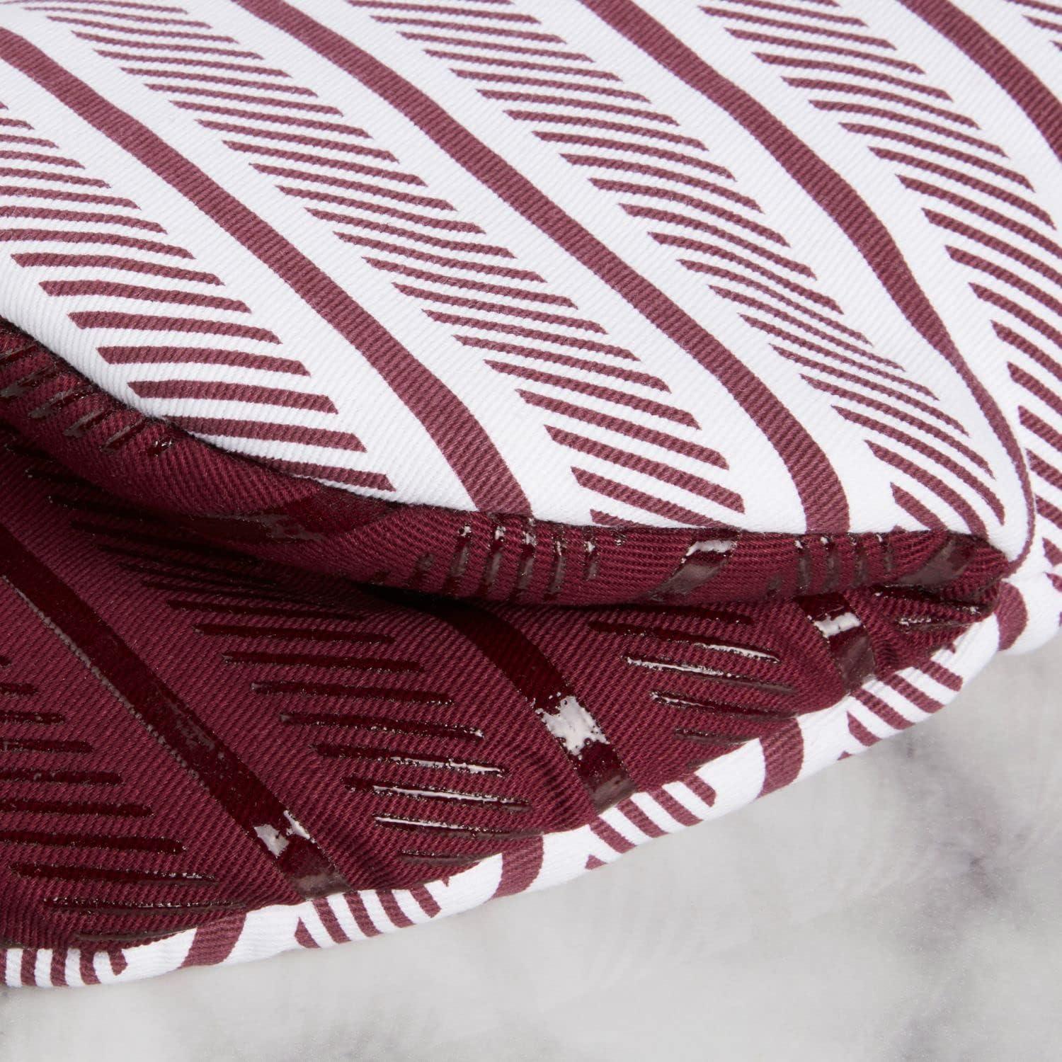 imageKitchenAid Albany Mini Oven Mitt 2Pack Set Ink Blue 55quotx8quotBeet