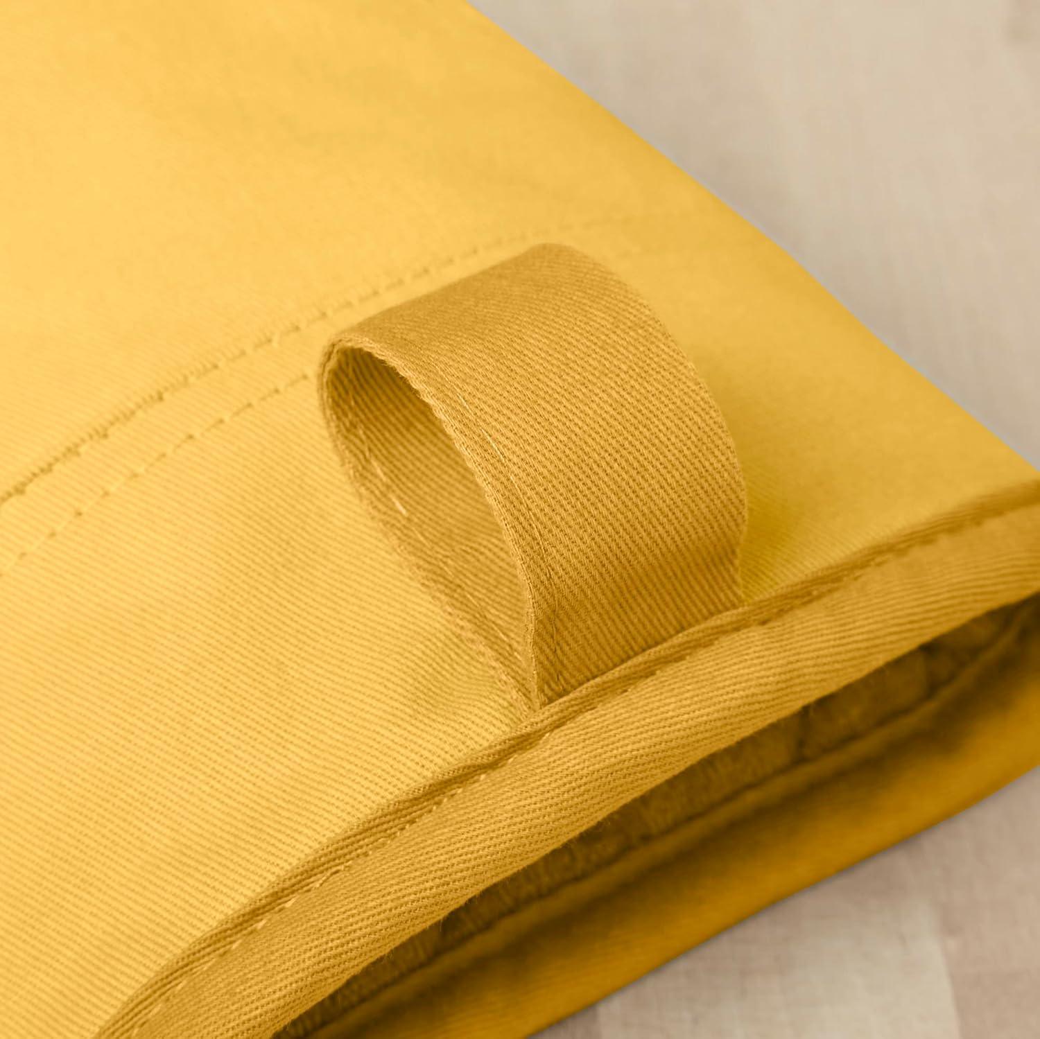 imageKitchenAid Beacon TwoTone NonSlip Oven Mitt Set Aqua Sky 575quotx13quot 2 PieceMajestic Yellow