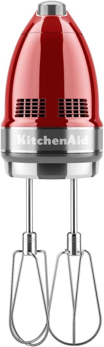 imageKitchenAid KHM926ER Empire Red 9Speed Hand MixerApple Red