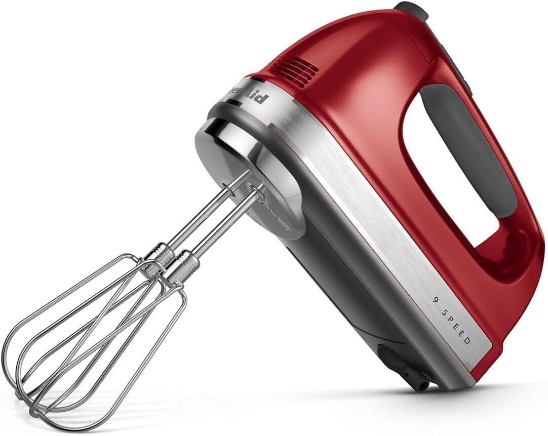 imageKitchenAid KHM926ER Empire Red 9Speed Hand MixerApple Red