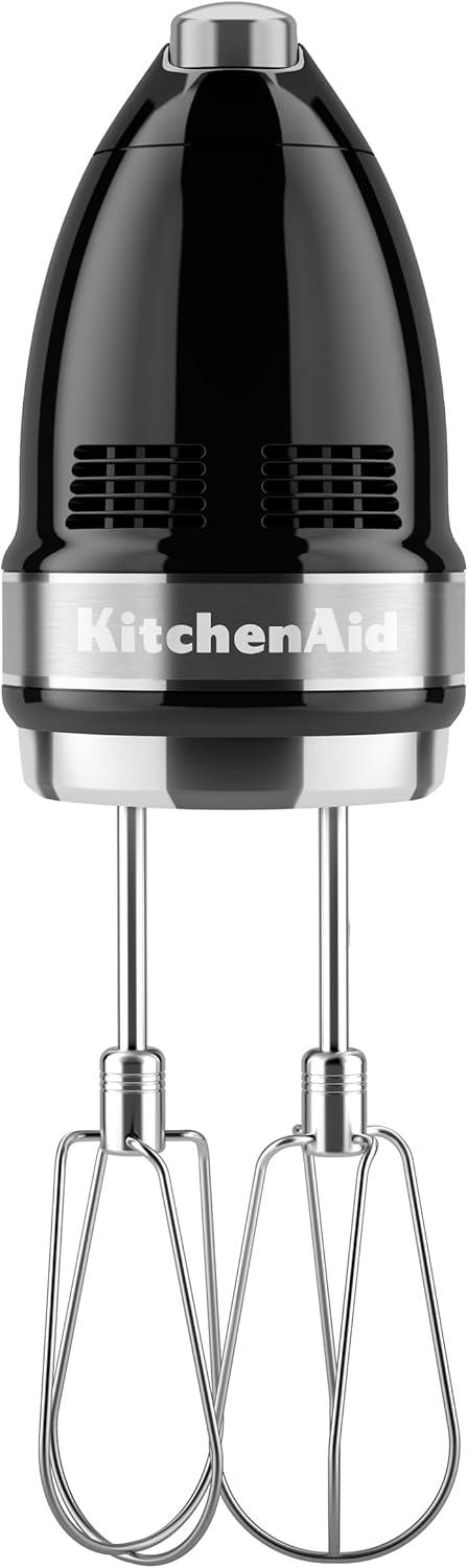 imageKitchenAid KHM926ER Empire Red 9Speed Hand MixerOnyx Black
