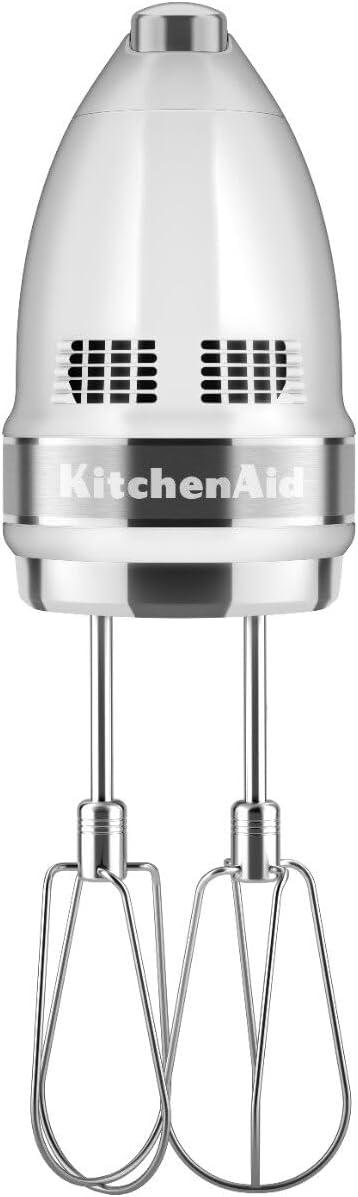imageKitchenAid KHM926ER Empire Red 9Speed Hand MixerWhite