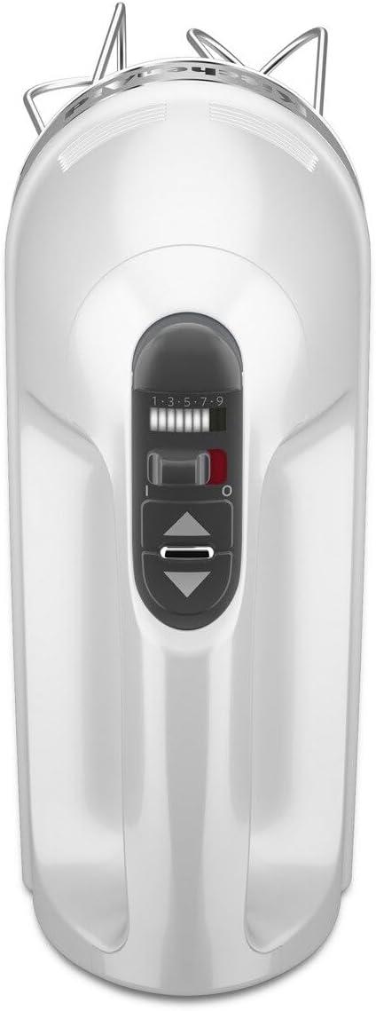 imageKitchenAid KHM926ER Empire Red 9Speed Hand MixerWhite