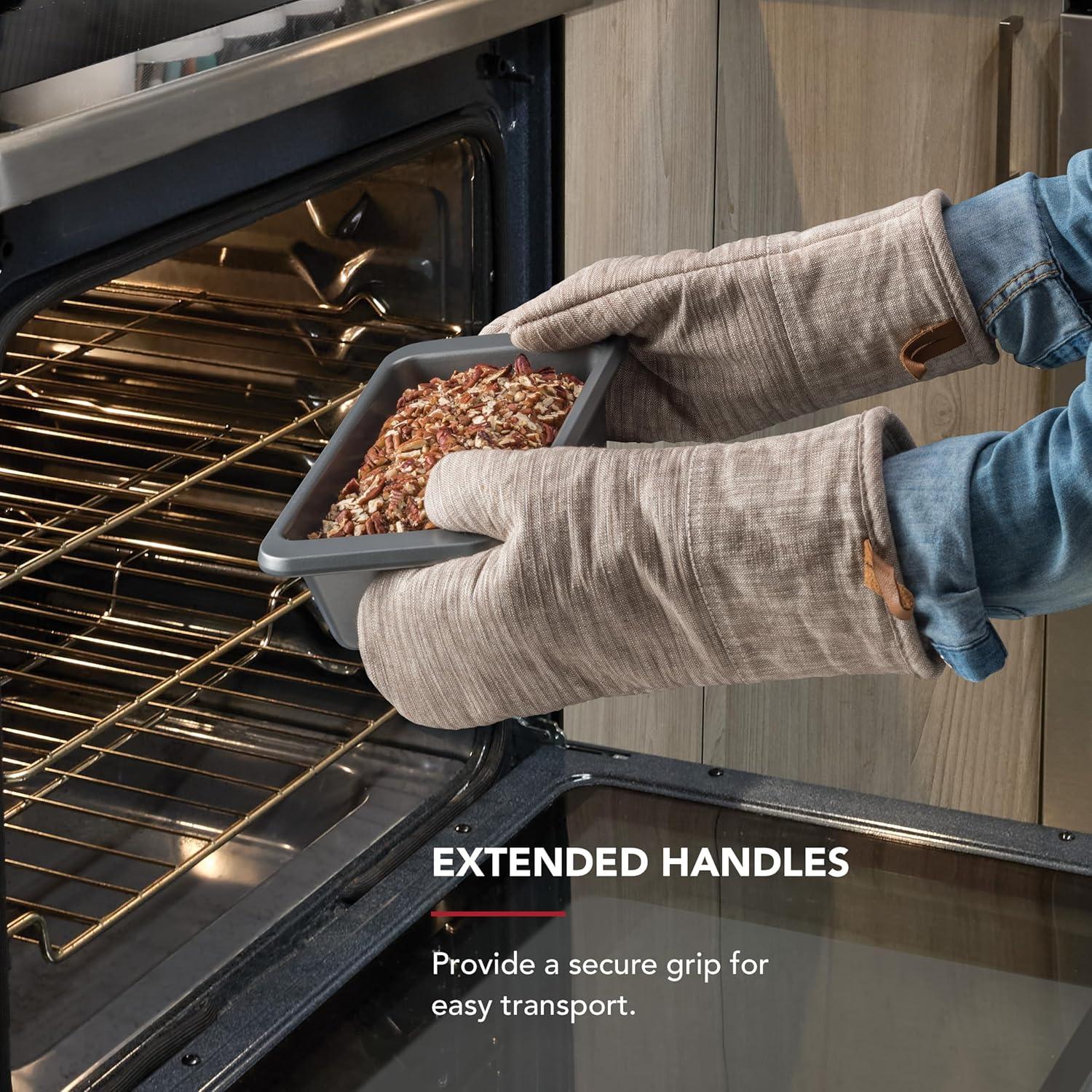 imageKitchenAid Nonstick Swiss Engineered Aluminized Steel Loaf Pan Dishwasher Safe 9 x 5 Inch Ink BlueContour Silver