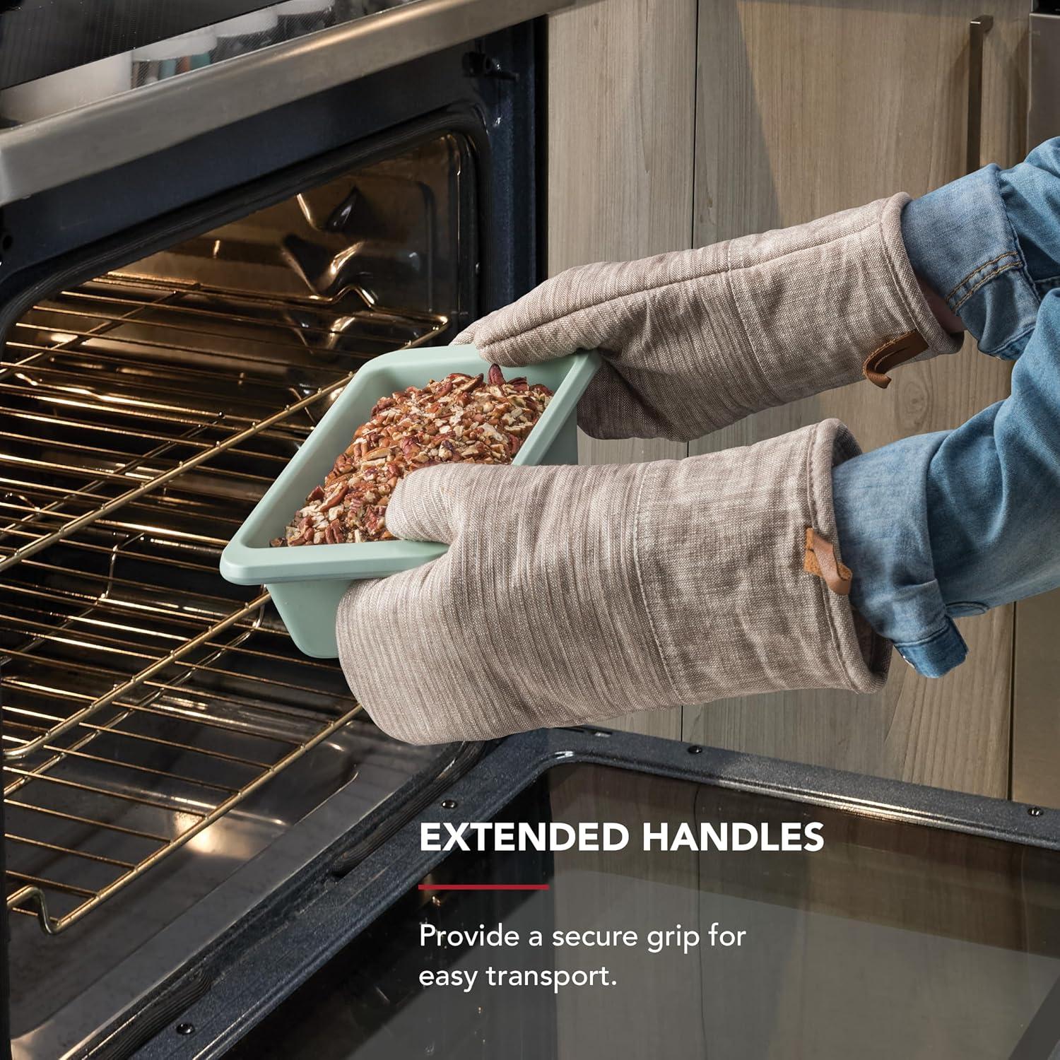 imageKitchenAid Nonstick Swiss Engineered Aluminized Steel Loaf Pan Dishwasher Safe 9 x 5 Inch Ink BluePistachio