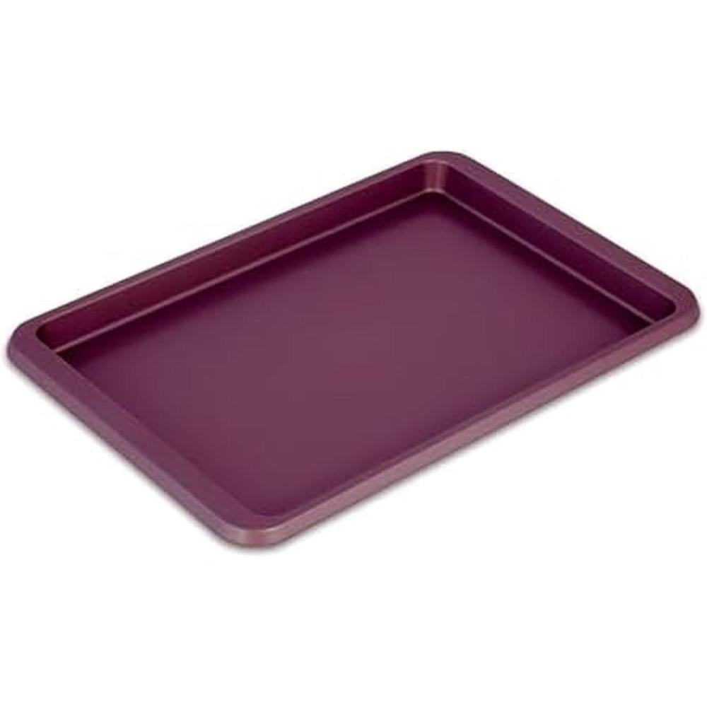 imageKitchenAid 10x15in Nonstick Aluminized Steel Baking Sheet Blue VelvetBeetroot