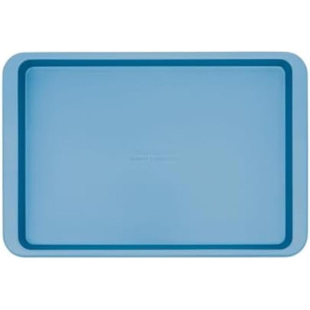 imageKitchenAid 10x15in Nonstick Aluminized Steel Baking Sheet Blue VelvetBlue Velvet