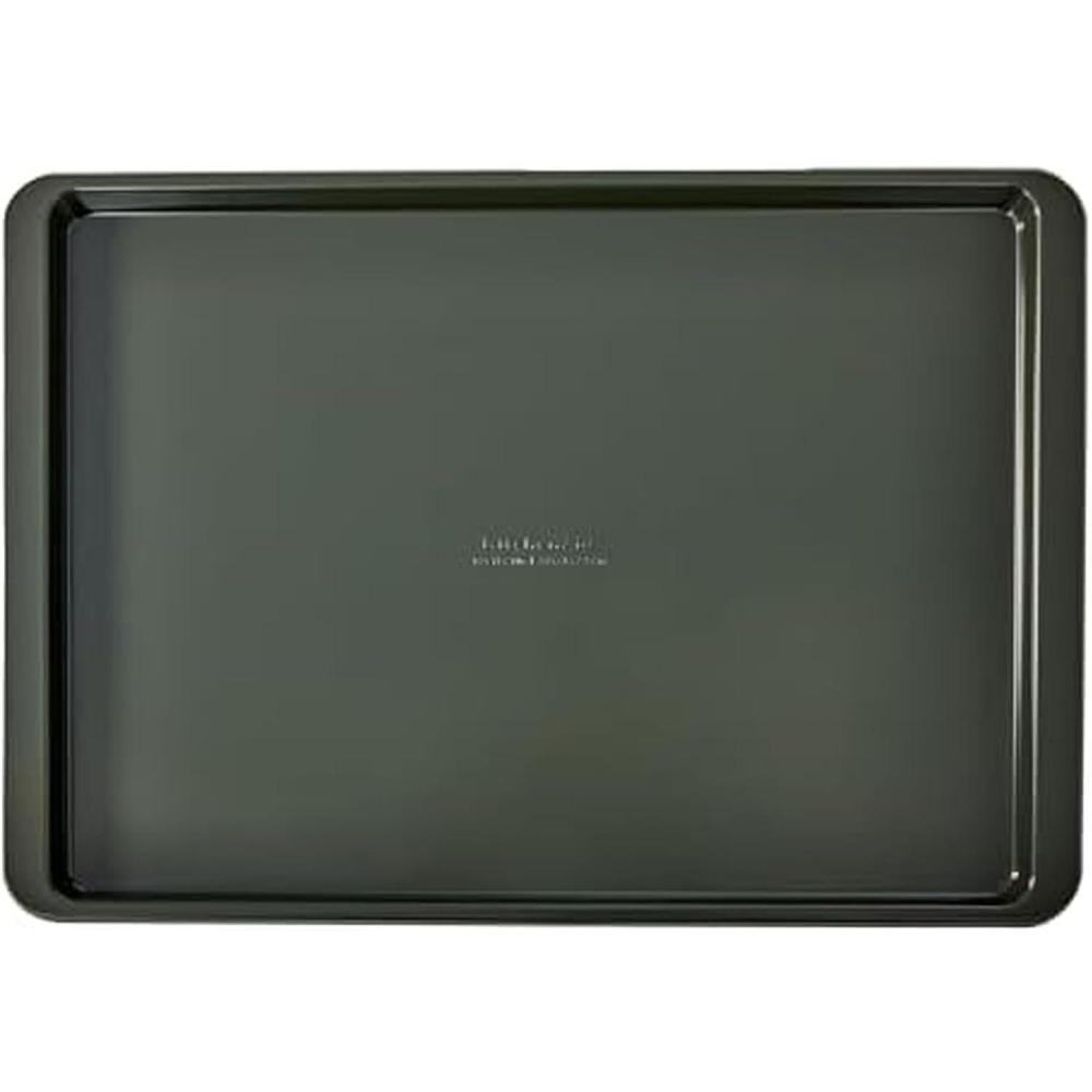 imageKitchenAid 10x15in Nonstick Aluminized Steel Baking Sheet Blue VelvetEvergreen