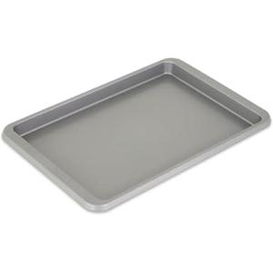 KitchenAid 10x15in Nonstick Aluminized Steel Baking Sheet, Blue Velvet(Contour Silver)