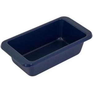 KitchenAid Nonstick Swiss Engineered Aluminized Steel Loaf Pan, Dishwasher Safe, 9 x 5 Inch, Ink Blue(Ink Blue)