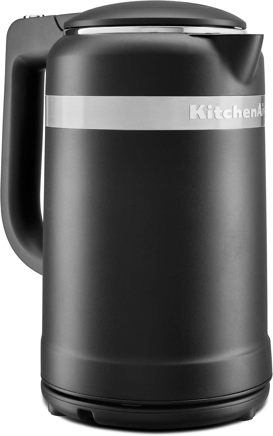 imageKitchenAid 15 Liter Electric Kettle with dualwall insulation KEK1565Black Matte