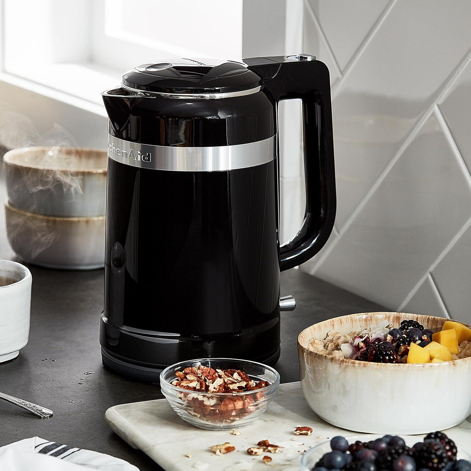 imageKitchenAid 15 Liter Electric Kettle with dualwall insulation KEK1565Onyx Black