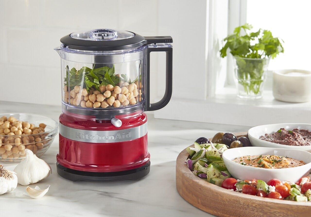 imageKitchenAid 35 Cup Food Chopper KFC3516VB Blue VelvetEmpire Red