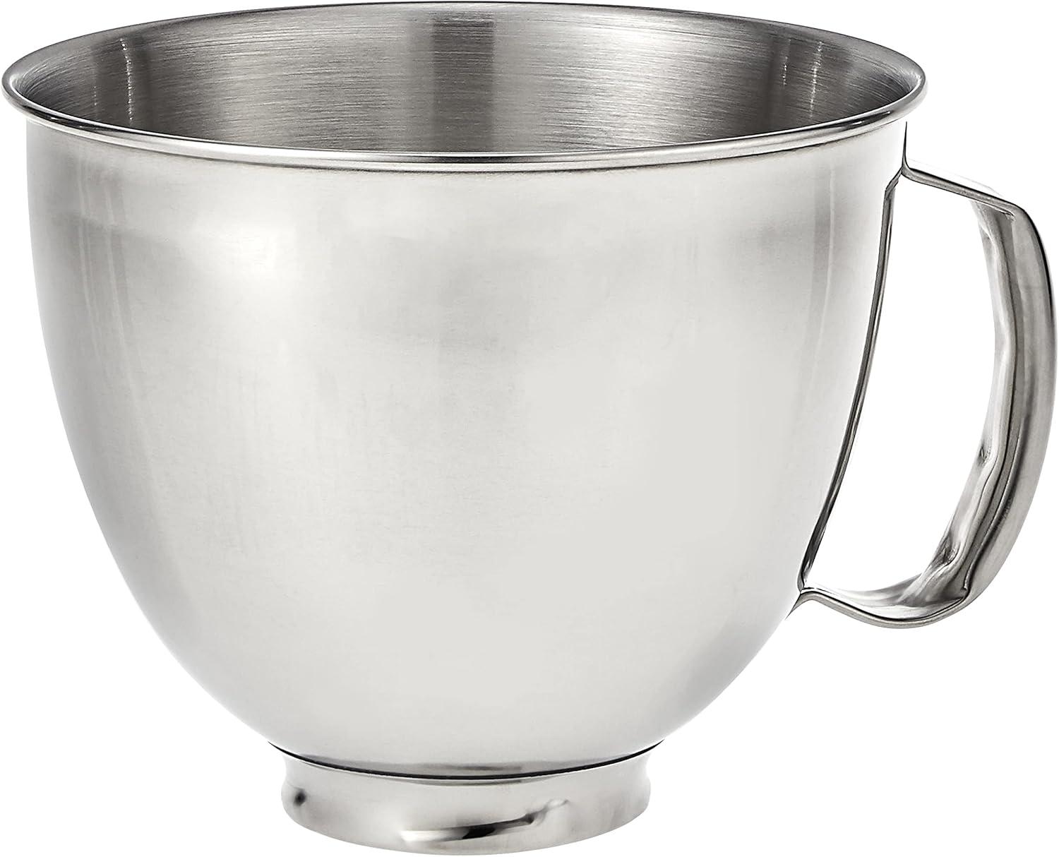 imageKitchenAid 35 Quart Polished Stainless Steel Bowl with Handle KSM35SSFP