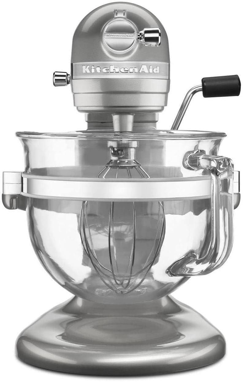 imageKitchenAid 35 Quart TiltHead Glass Bowl KSM35GB6 Qt Bowl Lift