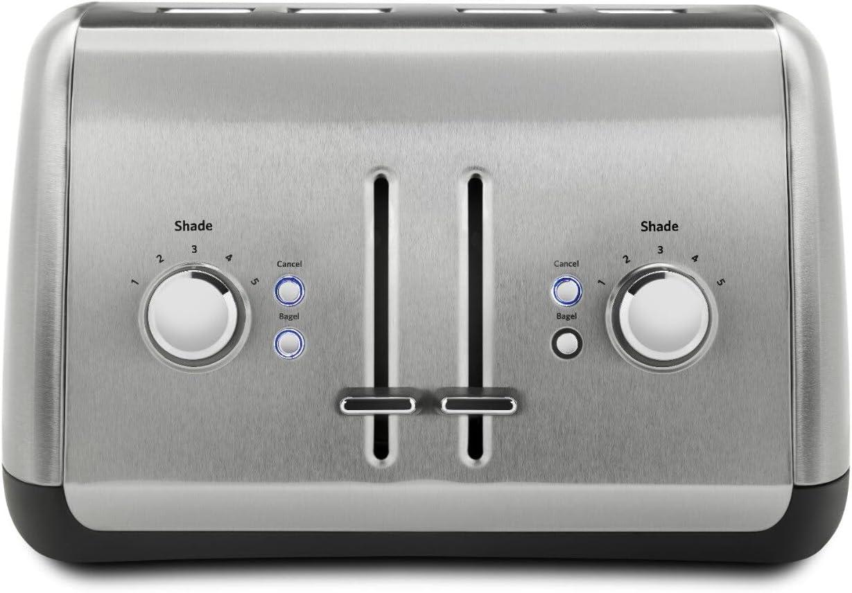imageKitchenAid 4 Slice Manual Lift Toaster KMT4115SX Stainless Steel