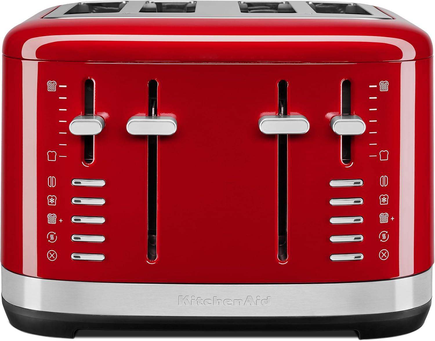 imageKitchenAid 4 Slice Toaster KMT4109PT PistachioEmpire Red