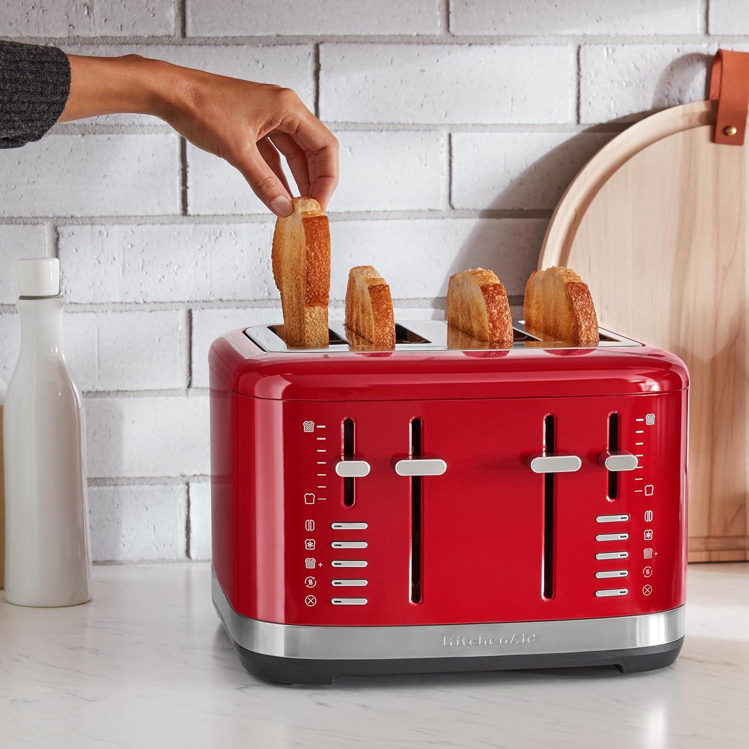 imageKitchenAid 4 Slice Toaster KMT4109PT PistachioEmpire Red