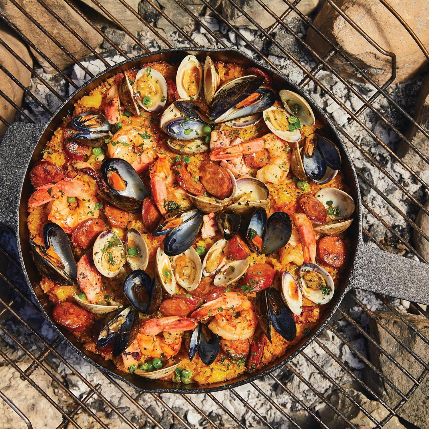 imageKitchenAid 48395 Seasoned Cast Iron Frying PanSkillet 12 Inch BlackCast Iron Black