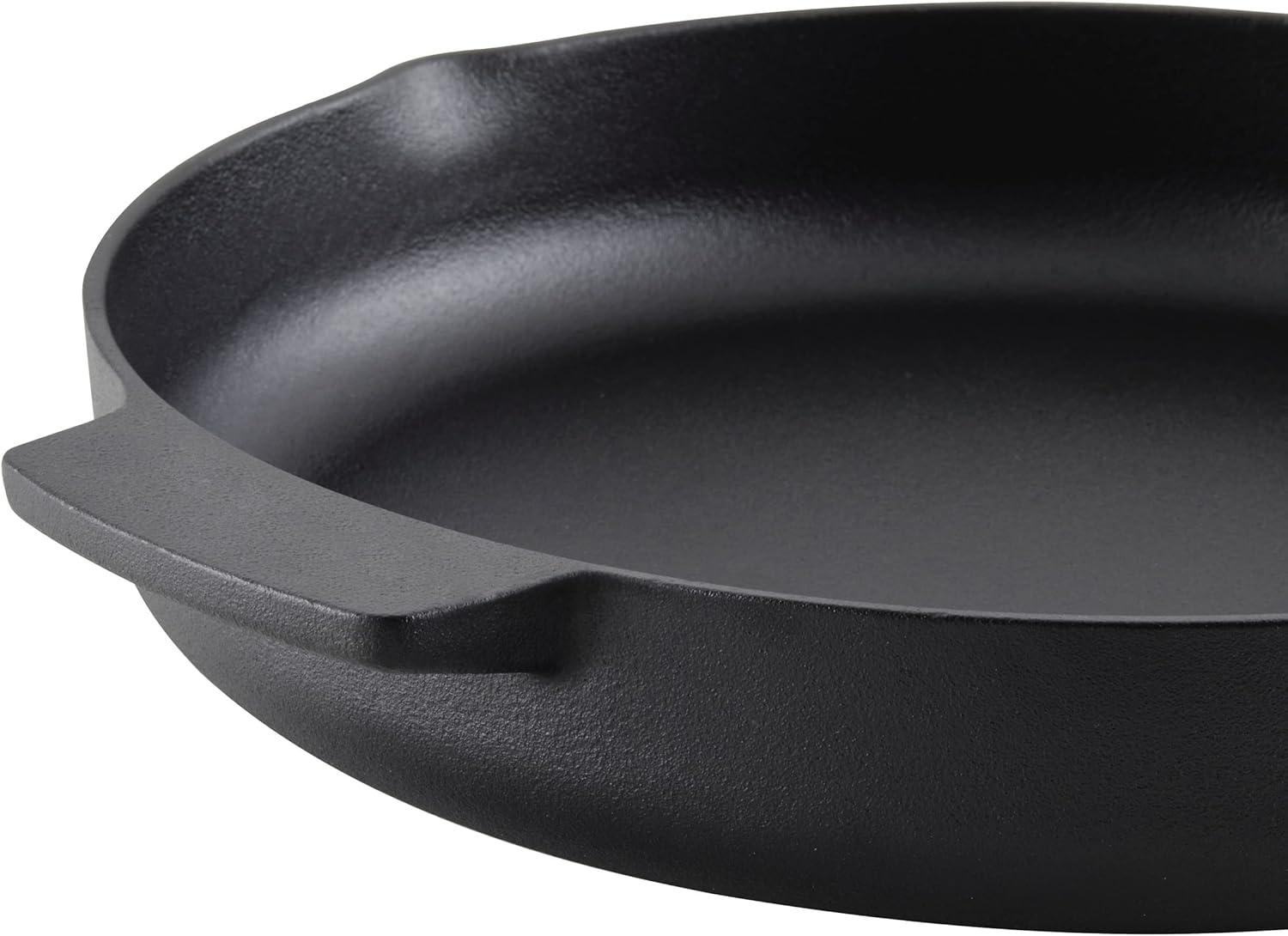 imageKitchenAid 48395 Seasoned Cast Iron Frying PanSkillet 12 Inch BlackCast Iron Black
