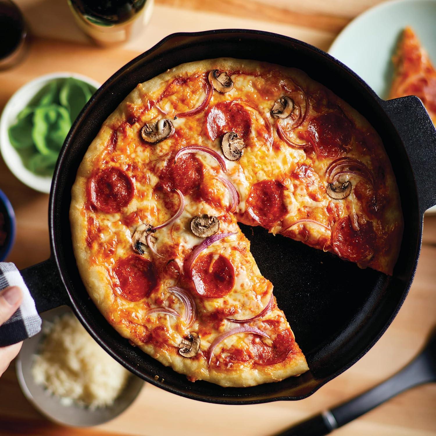 imageKitchenAid 48395 Seasoned Cast Iron Frying PanSkillet 12 Inch BlackCast Iron Black