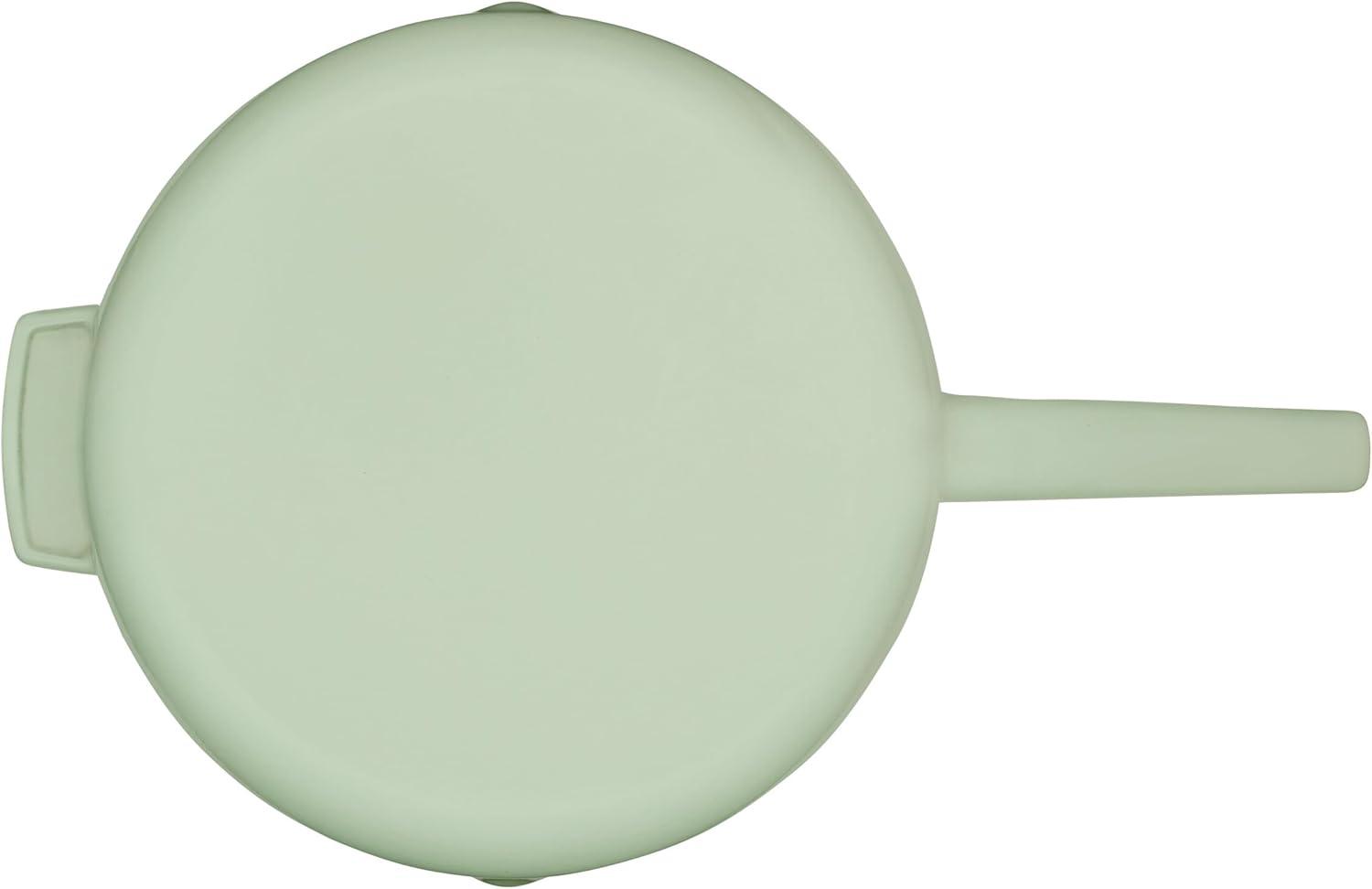 imageKitchenAid 48395 Seasoned Cast Iron Frying PanSkillet 12 Inch BlackPistachio