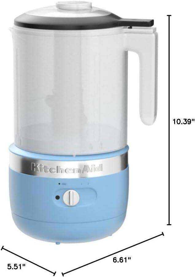 imageKitchenAid 5 Cup Food Chopper Cordless KFCB519VB Blue VelvetBlue Velvet