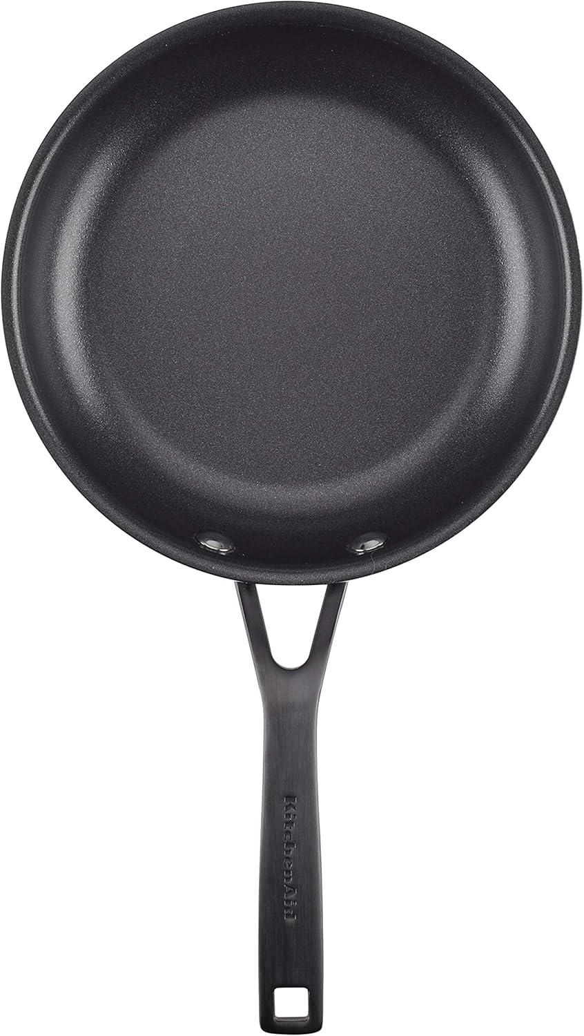 imageKitchenAid 5Ply Clad Polished Stainless Steel Fry PanSkillet 1225 InchStainless Steel