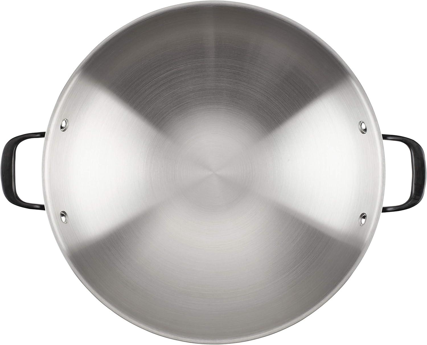 imageKitchenAid 5Ply Clad Polished Stainless Steel Fry PanSkillet 1225 InchStainless Steel