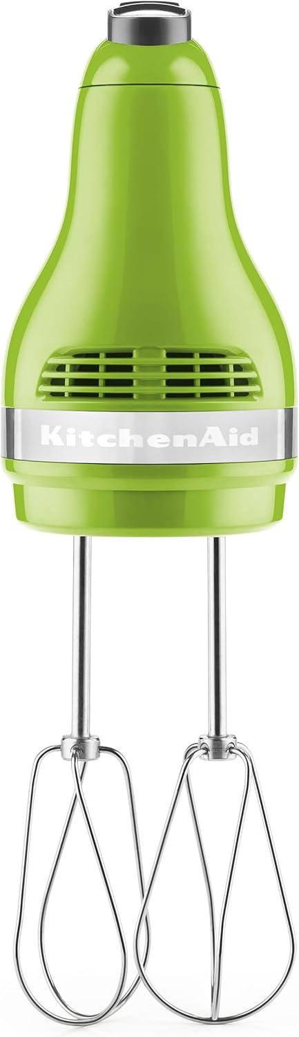 imageKitchenAid 5Speed Ultra Power Hand Mixer KHM512 Velvet BlueGreen Apple