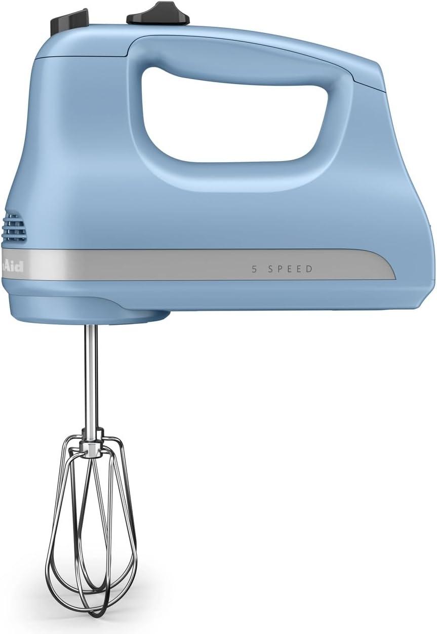 imageKitchenAid 5Speed Ultra Power Hand Mixer KHM512 Velvet BlueVelvet Bue
