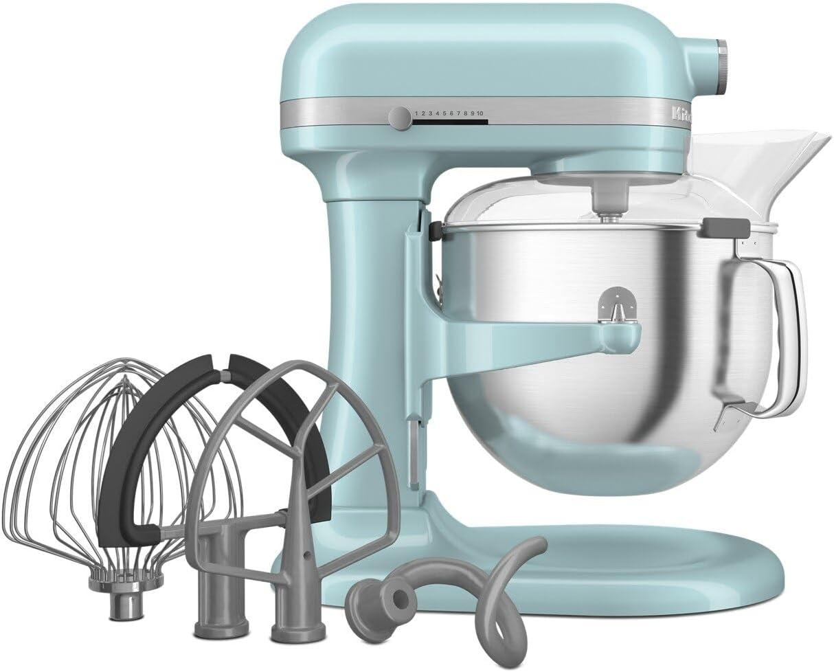 imageKitchenAid 7 Quart BowlLift Stand MixerMineral Blue Water