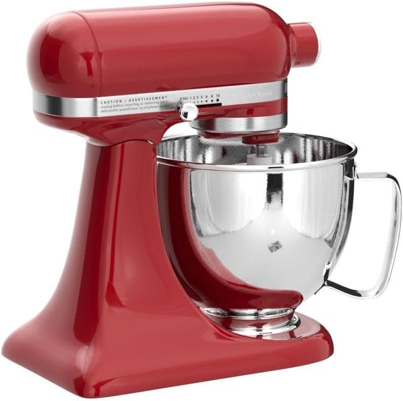 imageKitchenAid Artisan Mini 35 Quart TiltHead Stand Mixer KSM3316X WhiteCandy Apple