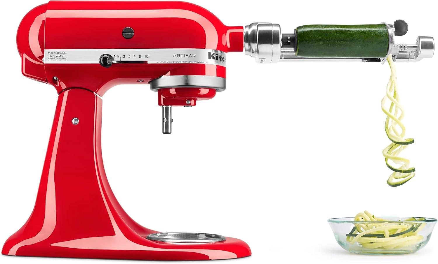 imageKitchenAid Artisan Series 5 Quart Tilt Head Stand Mixer with Pouring Shield KSM150PS Aqua SkyPassion Red