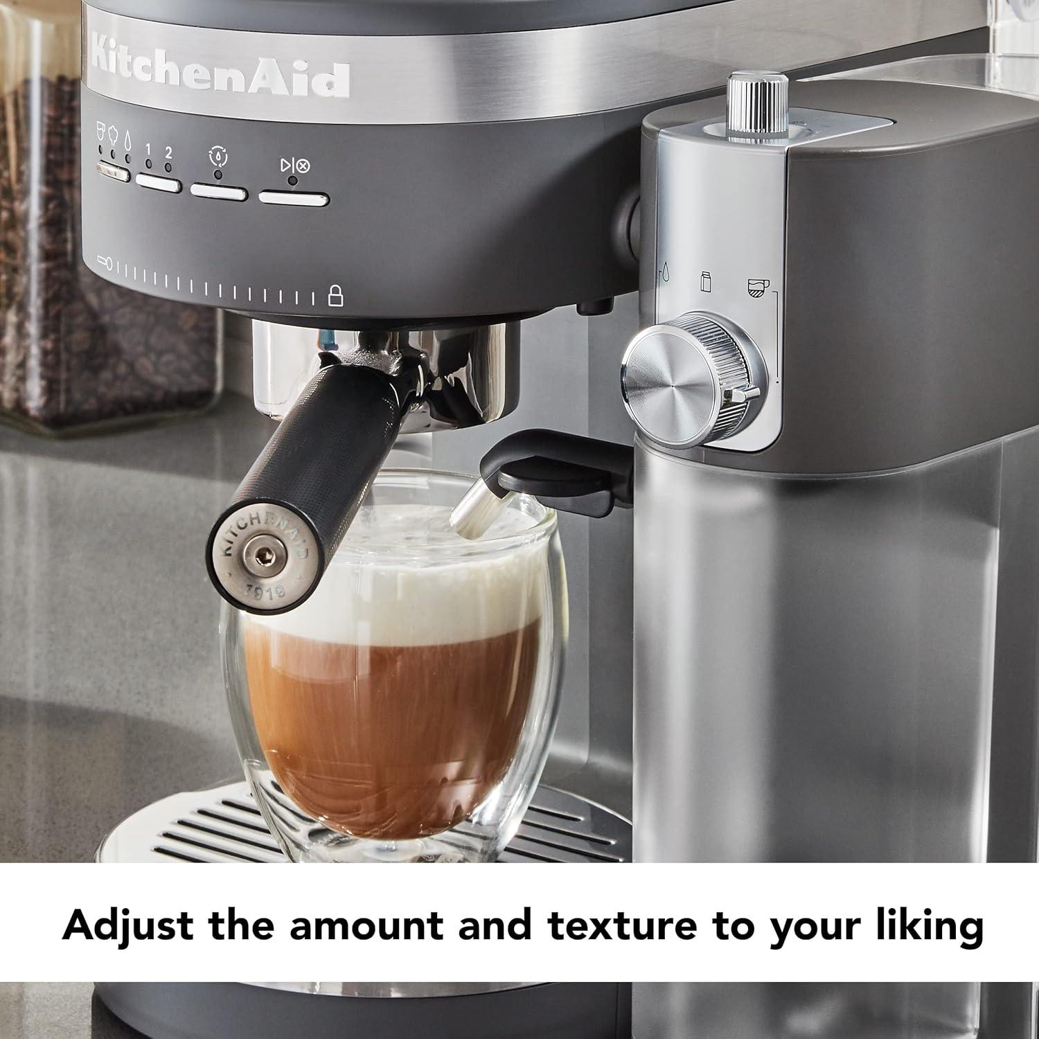 imageKitchenAid Automatic Milk Frother Attachment KESMK4Gray Milk Frother Attachment