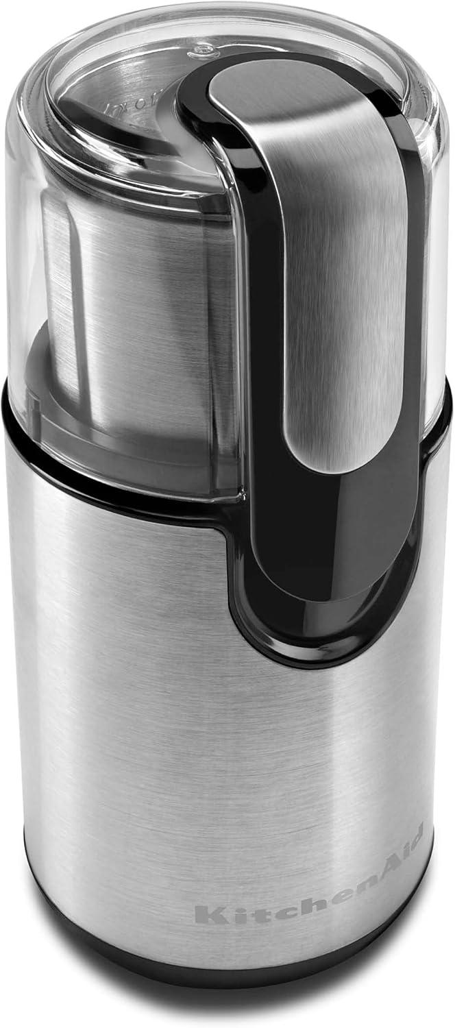 imageKitchenAid BCG111ER Blade Coffee Grinder 4 oz Empire RedOnyx Black