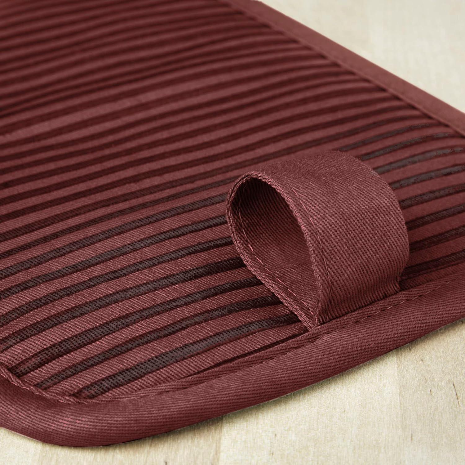 imageKitchenAid Beacon TwoTone NonSlip Pot Holder Set Blue VelvetBlue Heaven 7quotx10quot 2 PieceSmoked Paprika