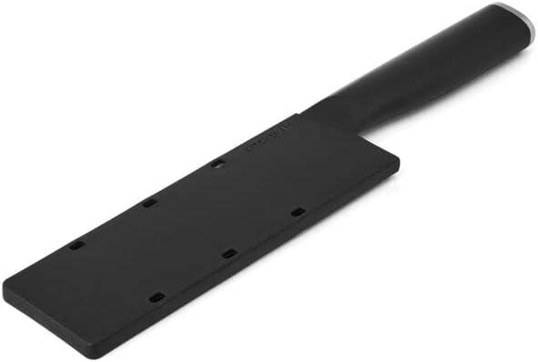 imageKitchenAid Classic Chef Knife with CustomFit Blade Cover 8inch Sharp Kitchen Knife HighCarbon Japanese Stainless Steel Blade Blade Black5