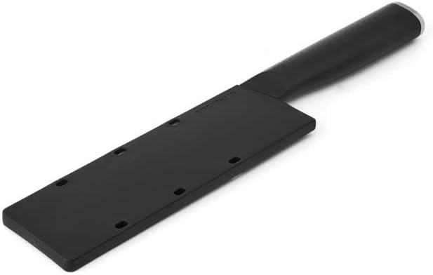 imageKitchenAid Classic Chef Knife with CustomFit Blade Cover 8inch Sharp Kitchen Knife HighCarbon Japanese Stainless Steel Blade Blade Black6