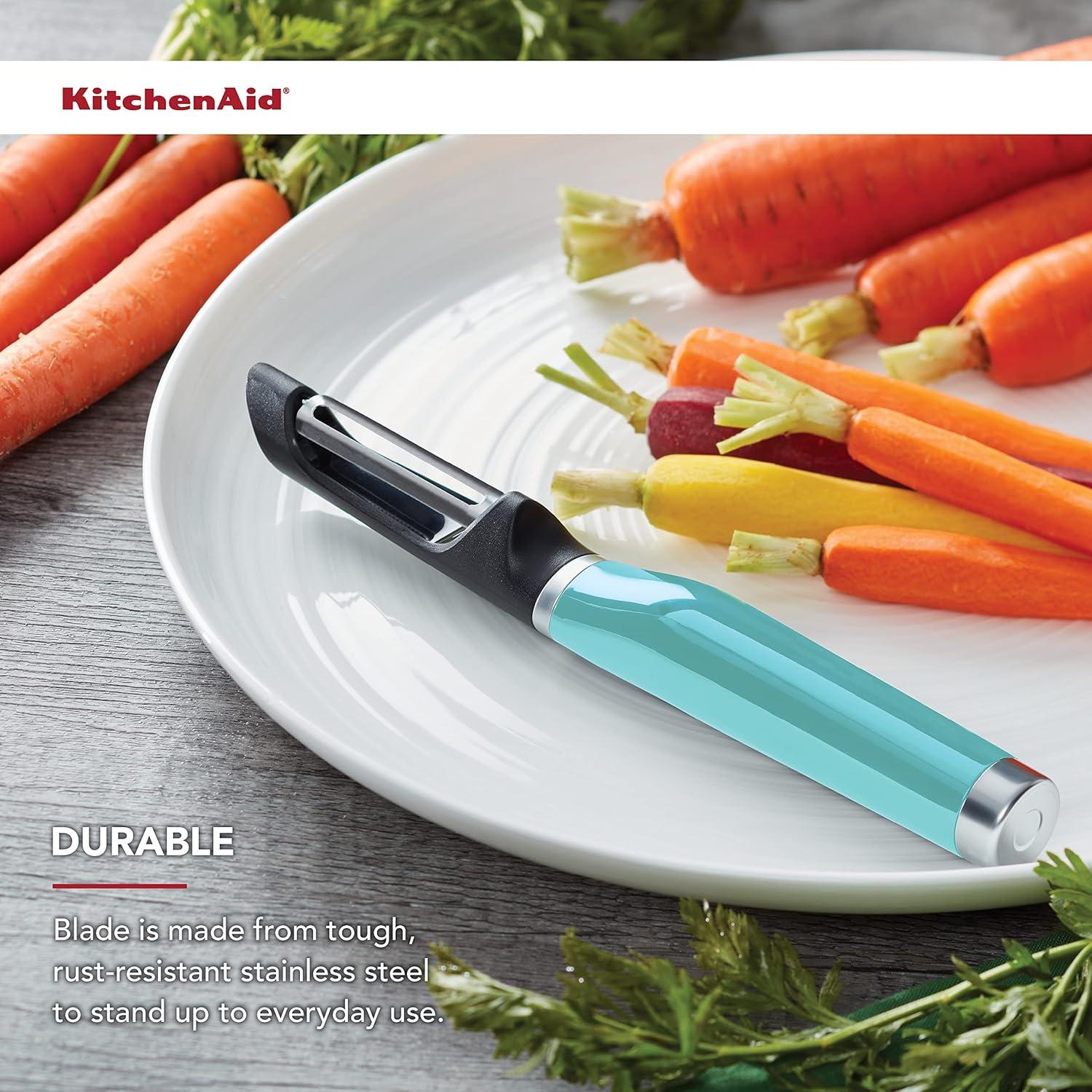 imageKitchenAid Classic Euro Peeler 86 inches BlackAqua Sky