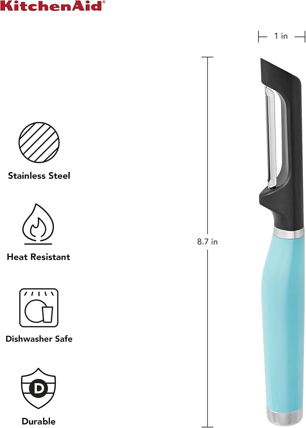 imageKitchenAid Classic Euro Peeler 86 inches BlackAqua Sky