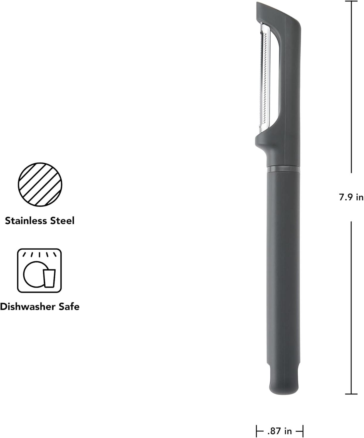 imageKitchenAid Classic Euro Peeler 86 inches BlackCharcoal Gray