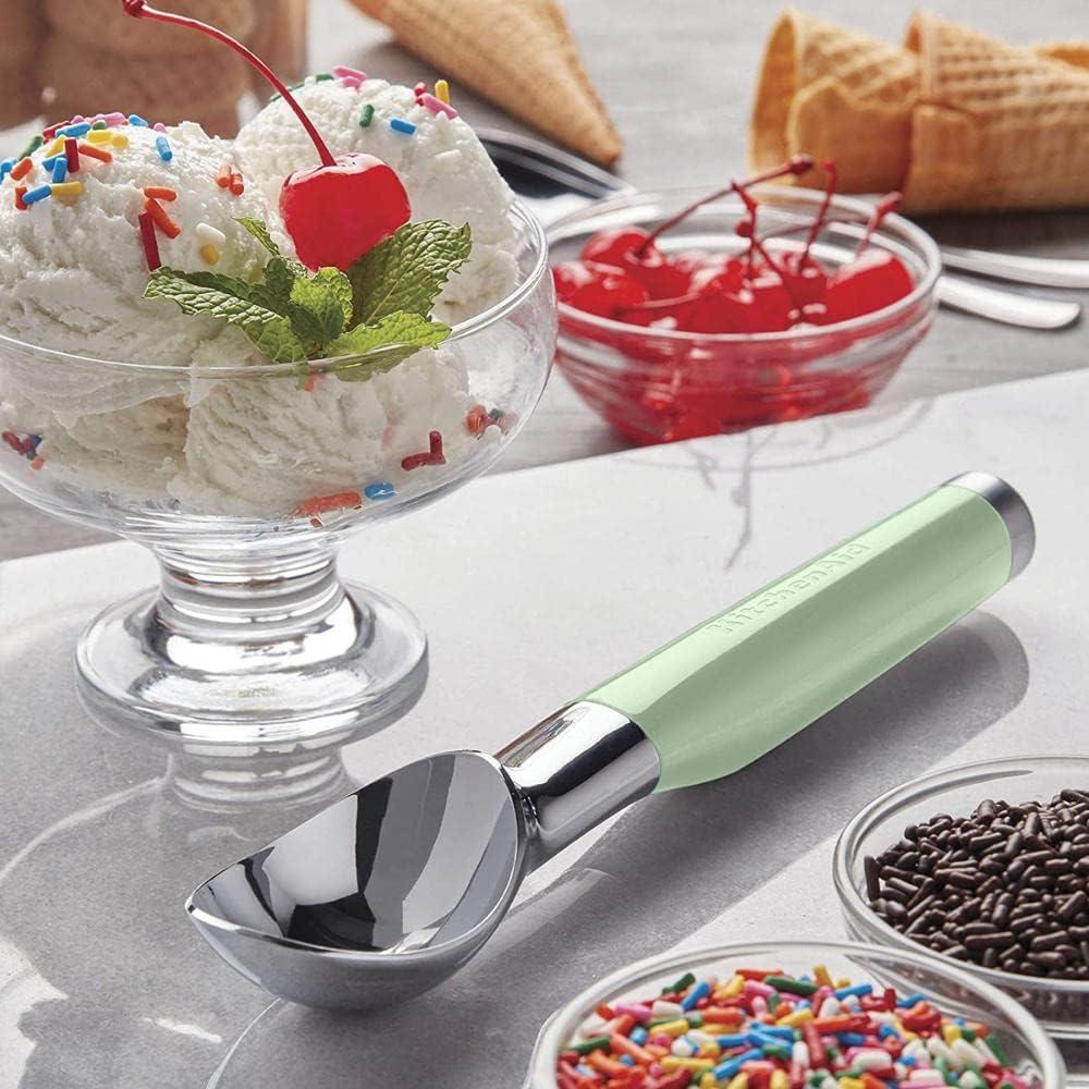 imageKitchenAid Classic Ice Cream Scoop 86 inches Empire RedPistachio