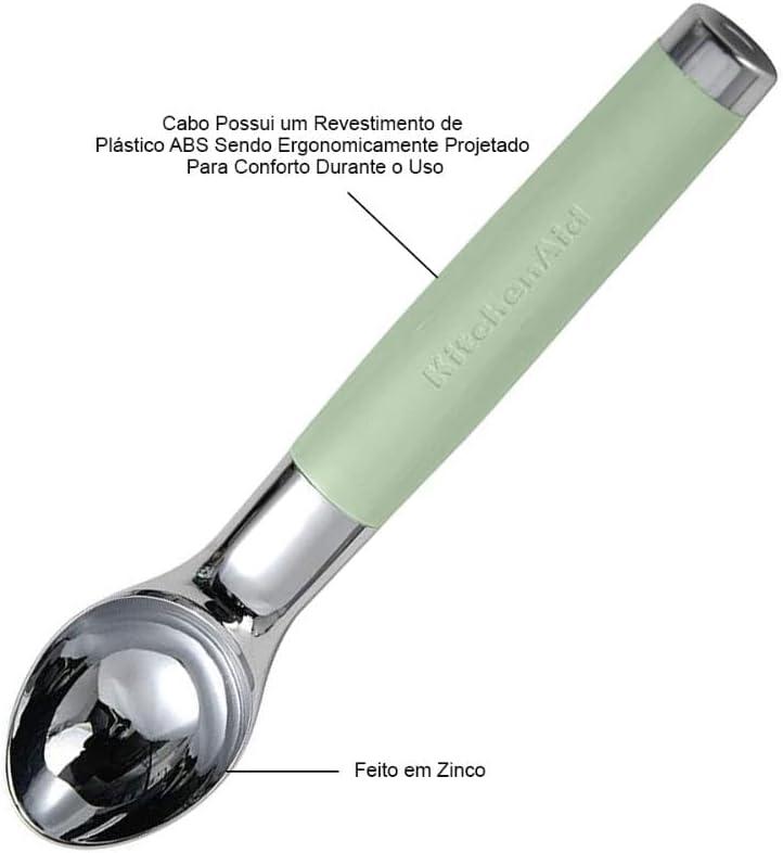 imageKitchenAid Classic Ice Cream Scoop 86 inches Empire RedPistachio