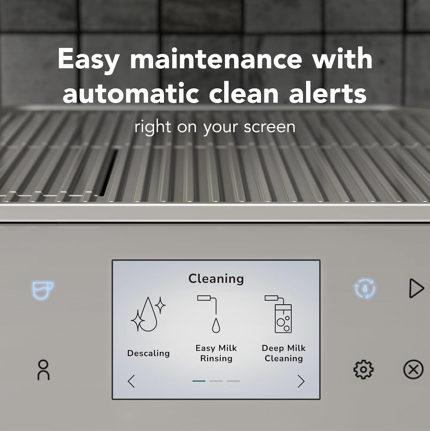 imageKitchenAid Fully Automatic Espresso Machine KF7 with Milk Attachment KES8557JP JuniperJuniper