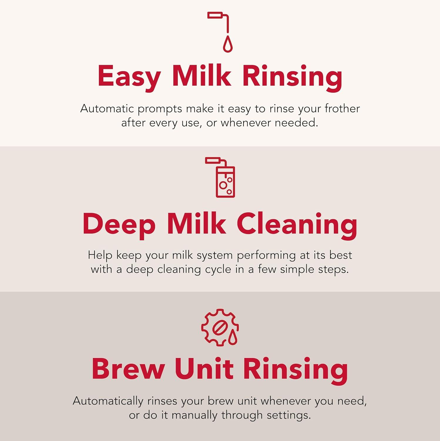 imageKitchenAid Fully Automatic Espresso Machine KF8 with Milk Attachment ampamp Plant Based Milk Options KES8558JP JuniperJuniper