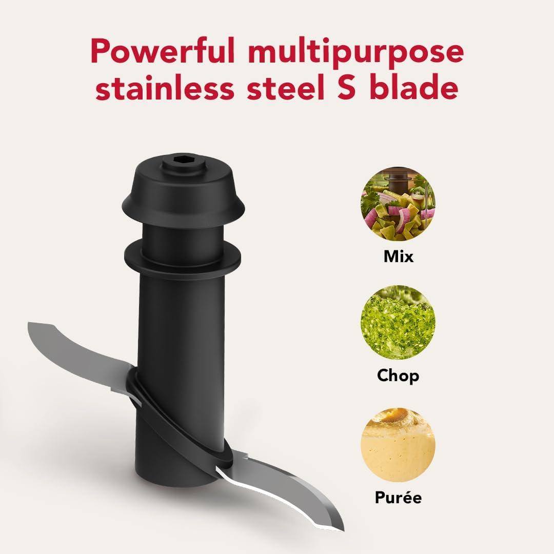 imageKitchenAid Go Cordless Top Down Chopper battery sold separately KTCR350 Porcelain WhitePorcelain White