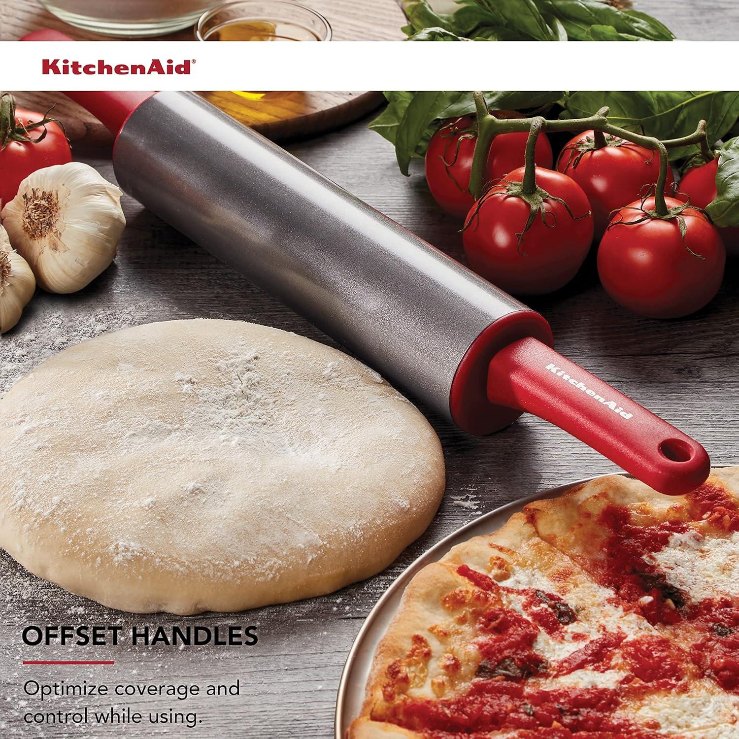 imageKitchenAid Gourmet Rolling Pin 25 x 25 x 22 Inch RedRed